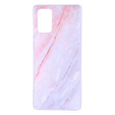 Shop4 - Samsung Galaxy S20 Hoesje - Zachte Back Case Marmer