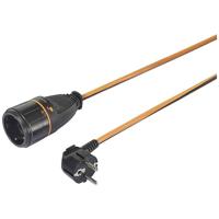 Sygonix SY-5597568 Strom extension cable 16A black, Orange 5m verriegelbar