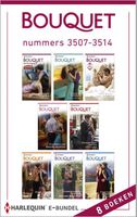 Bouquet e-bundel nummers 3507-3514 (8-in-1) - Kate Hewitt, Carole Mortimer, Jane Porter, Sandra Marton, Victoria Parker, Carole Marinelli, Melanie Milburne, Anne Math - ebook - thumbnail