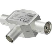 Hama 00205237 Kabel splitter/combiner Kabelsplitter Zilver - thumbnail