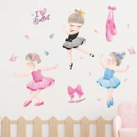 Muursticker - Little Ballerina