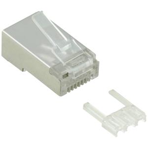 Value 21.99.3063 VALUE Modular Plug afgeschermd, cat. 6 (Class E), 10 st 21.99.3063 Stekker, recht Transparant 10 stuk(s)