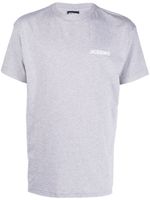 Jacquemus t-shirt à logo imprimé - Gris - thumbnail