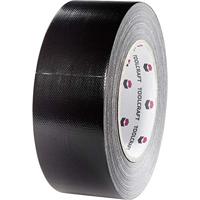 TOOLCRAFT 54B48L40SC 54B48L40SC Textieltape Gaffer Zwart (l x b) 40 m x 48 mm 1 stuk(s)