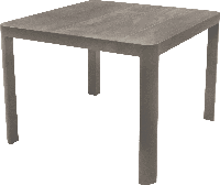 YardLife Vierkante Tuintafel 'Castilla Pardo' 100 x 100cm