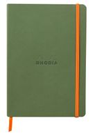 Notitieboek Rhodia A5 lijn 80 vel 90gr saliegroen - thumbnail