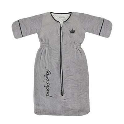 Puckababy The Bag Newborn baby slaapzak 0-6 mnd teddy grijs Puckababy The Bag Newborn baby slaapzak 0-6 mnd teddy grijs