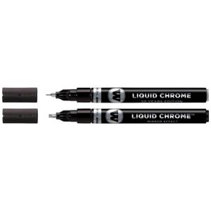 MOLOTOW LIQUID CHROME Lakmarker Chroom 1 mm, 3 mm