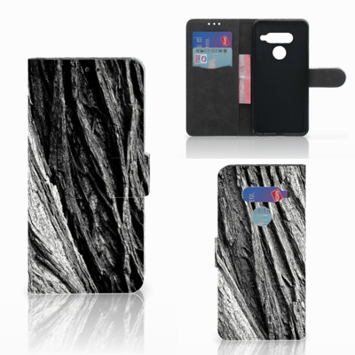 Book Style Case LG V40 Thinq Boomschors Grijs Book Style Case LG V40 Thinq Boomschors Grijs