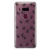 Miauw: HTC U12+ Transparant Hoesje