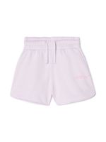 Off-White Kids short Big Bookish en coton - Violet