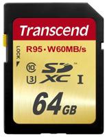 Transcend Ultimate SDXC-kaart Industrial 64 GB Class 10, UHS-I, UHS-Class 3