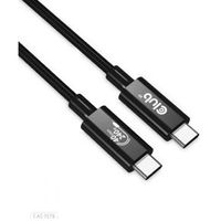 CLUB3D USB4 Gen3x2 Type-C Bi-Directional Cable 8K60Hz, Data 40Gbps, PD 240W(48V/5A) EPR M/M 1m USB I