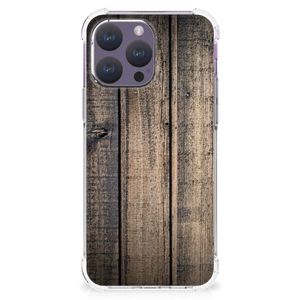 iPhone 15 Pro Max Stevig Telefoonhoesje Steigerhout