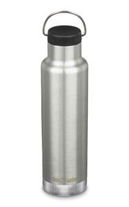 Klean Kanteen Classic Narrow Isolatiefles met ringdop 592 ml Zilver