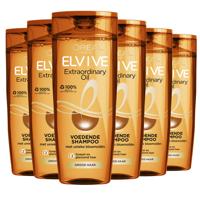 L'Oréal Paris Elvive Elvive Extraordinary Oil shampoo - 6x 250ml multiverpakking