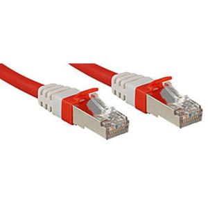 Lindy Cat.6 (A) SSTP / S/FTP PIMF Premium 0.3m netwerkkabel Rood 0,3 m