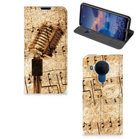 Nokia 5.4 Stand Case Bladmuziek - thumbnail