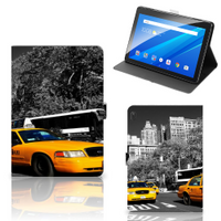 Lenovo Tab E10 Tablet Flip Case New York Taxi - thumbnail