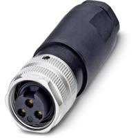 Phoenix Contact 1521313 Sensor/actuator connector, niet geassembleerd 7/8 Aantal polen (sensoren): 3 Bus, recht 1 stuk(s) - thumbnail