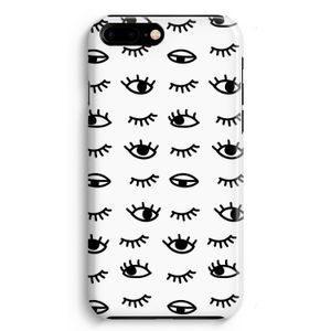 Eye pattern #2: iPhone 8 Plus Volledig Geprint Hoesje