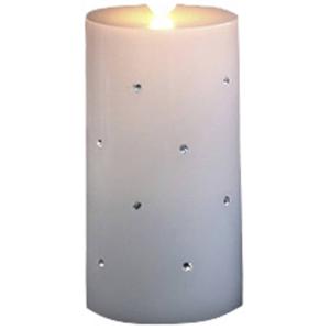 Konstsmide 1838-100 LED-kaars met echte was Warm-wit Warmwit (Ø x h) 75 mm x 143 mm Timer, Schakelaar