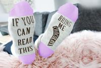 'Bring me chocolate' sokken