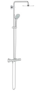 Grohe Euphoria 210 regendoucheset met 4 straalsoorten Ø21cm chroom