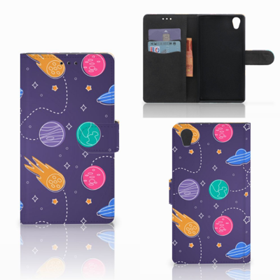 Sony Xperia L1 Wallet Case met Pasjes Space