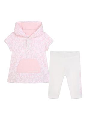 Marc Jacobs Kids Trainingspak met logoprint - Wit