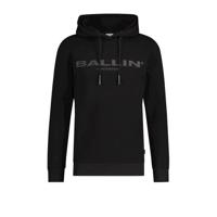 Ballin hoodie met logo zwart