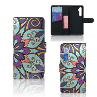 Xiaomi Mi Note 10 Lite Hoesje Purple Flower - thumbnail