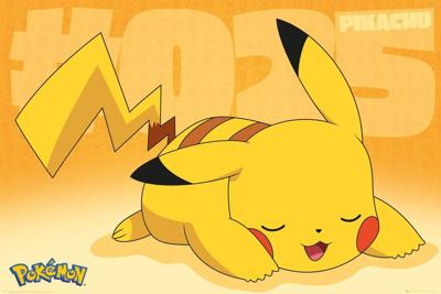 Pokémon Poster Pack Pikachu Asleep 61 x 91 cm (5)