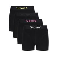 4-Pack Boxershorts Zwart