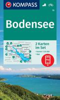 Wandelkaart 11 Bodensee | Kompass - thumbnail