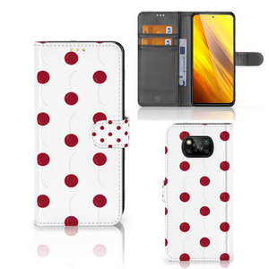 Xiaomi Poco X3 | Poco X3 Pro Book Cover Cherries