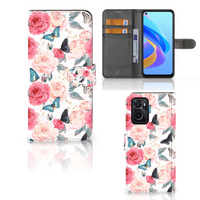 OPPO A76 | A96 Hoesje Butterfly Roses