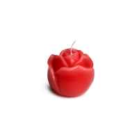 XR Brands Flaming Rose - Drip Candle - Red - thumbnail