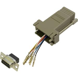 BKL Electronic 10121106 Adapter D-sub bus 9-polig - RJ45-bus 1 stuk(s) Single