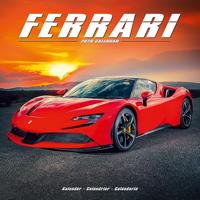 Ferrari Calendar 2026 Square Car Wall Calendar - 16 Month