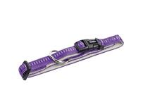 Nobby Halsband Soft Grip, paars L: 20-30 cm, B: 10 mm, 1 stuk