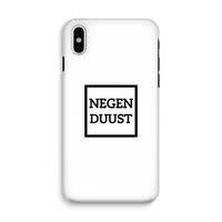 Negenduust vierkant: iPhone X Tough Case