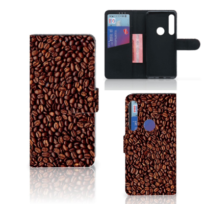 Motorola One Action Book Cover Koffiebonen Motorola One Action Book Cover Koffiebonen