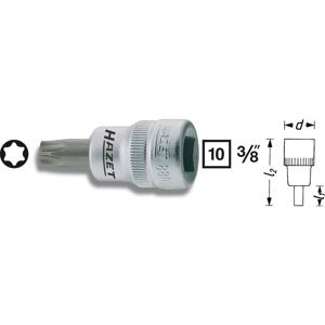 Hazet 8802-T15 8802-T15 Binnen-Torx Dopsleutel-bitinzet T 15 3/8 (10 mm)