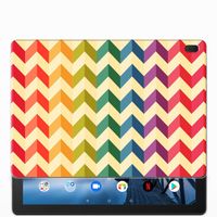 Lenovo Tab E10 Hippe Hoes Zigzag Multi Color - thumbnail