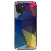 Samsung Galaxy A03 Shockproof Case Polygon Dark