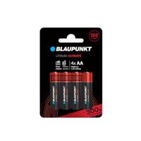 BLAUPUNKT AA lithiumbatterijen, verpakking van 4, voor digitale camera's, Internet of Things (IoT)-apparaten, FR06BUL/4CP