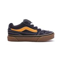 Vans Caldrone Sneakers voor volwassenen, uniseks, Suède Gum Charcoal Yellow, 39 EU