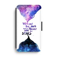 Stars quote: iPhone XS Max Flip Hoesje - thumbnail