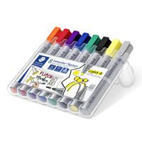 Staedtler 356 SWP8 Flipchartmarker Lumocolor® 356 Diverse kleuren 8 stuk(s) - thumbnail